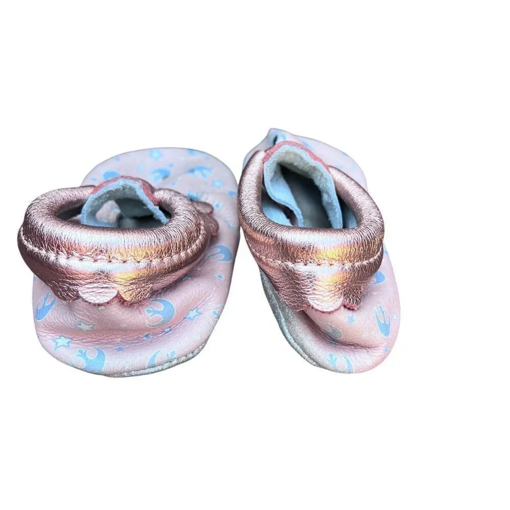 Freshly Picked Star Wars Pink Rose Gold Light Side Mary Jane Size 7